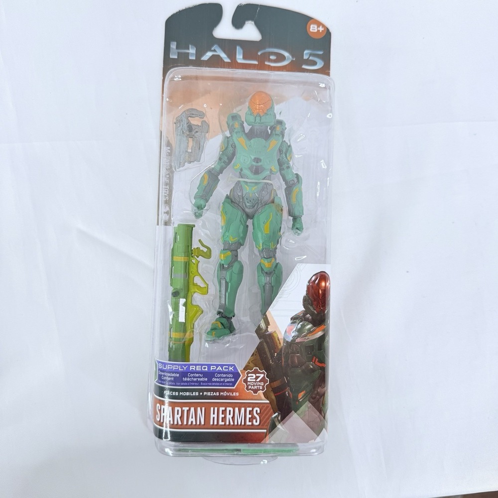 Halo 5 Guardians McFarlane Spartan Hermes action figure new sealed